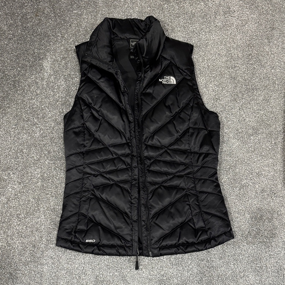 The North Face | Quilted Black Vest